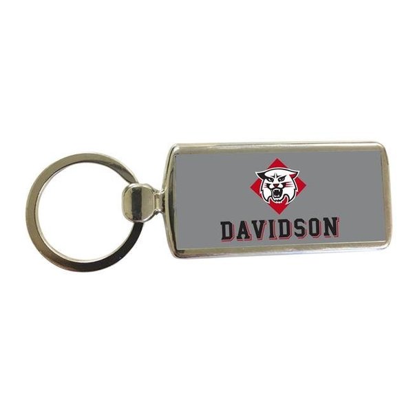 R & R Imports R & R Imports KCM2-C-DAV19 Davidson College Metal Keychain - Pack of 2 KCM2-C-DAV19